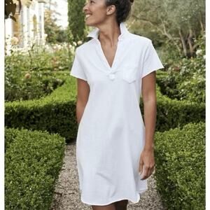 Frank & Eileen Lauren Tee Dress in White size S